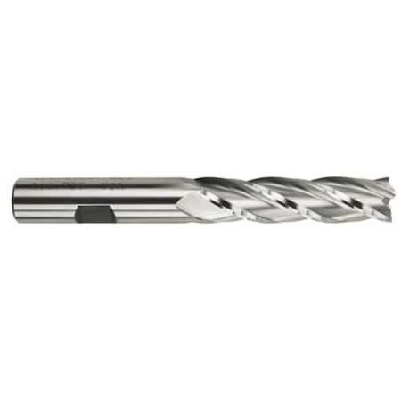Morse End Mill, Long Length NonCenter Cutting Single End, Series 1900, 14 Cutter Dia, 3116 Overall 43776